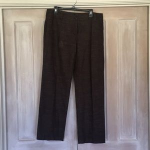 AGB Brown woven wide legged trousers